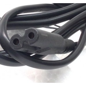 CABLE DE CORRIENTE ORIGINAL  “NUEVO“ / BIFASICO / TIPO 8 / ENCHUFE TIPO C Ó TIPO AMERICANO / 2.5 A / 10 A / 16 A / 220-250 V / 2 CLAVIJAS  / COMPATIBLE CON DIFERENTES DISPOSITIVOS        